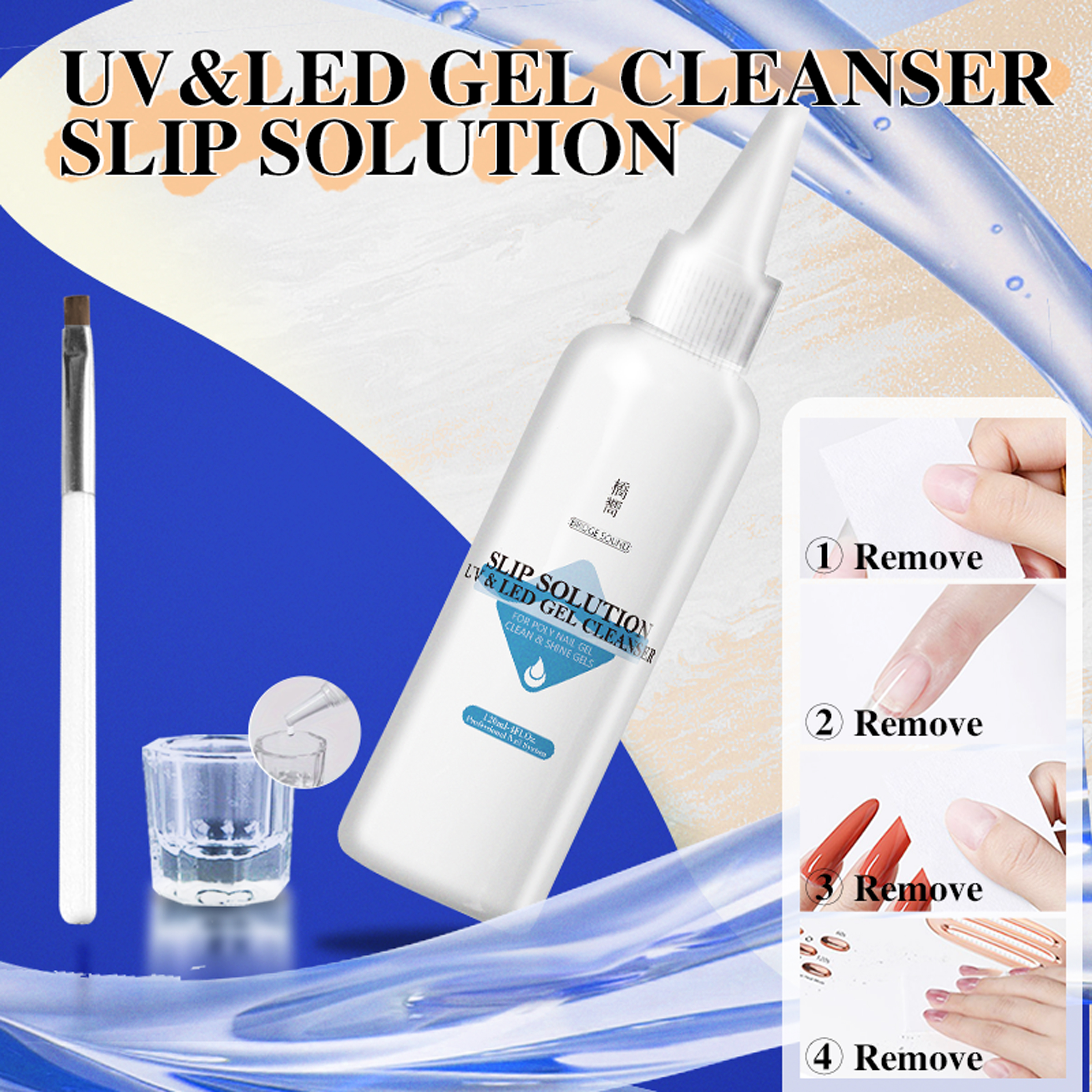 120ml Poly Nail Gel Slip Solut - Polygel Nail Kit incelemesi ve fiyatı