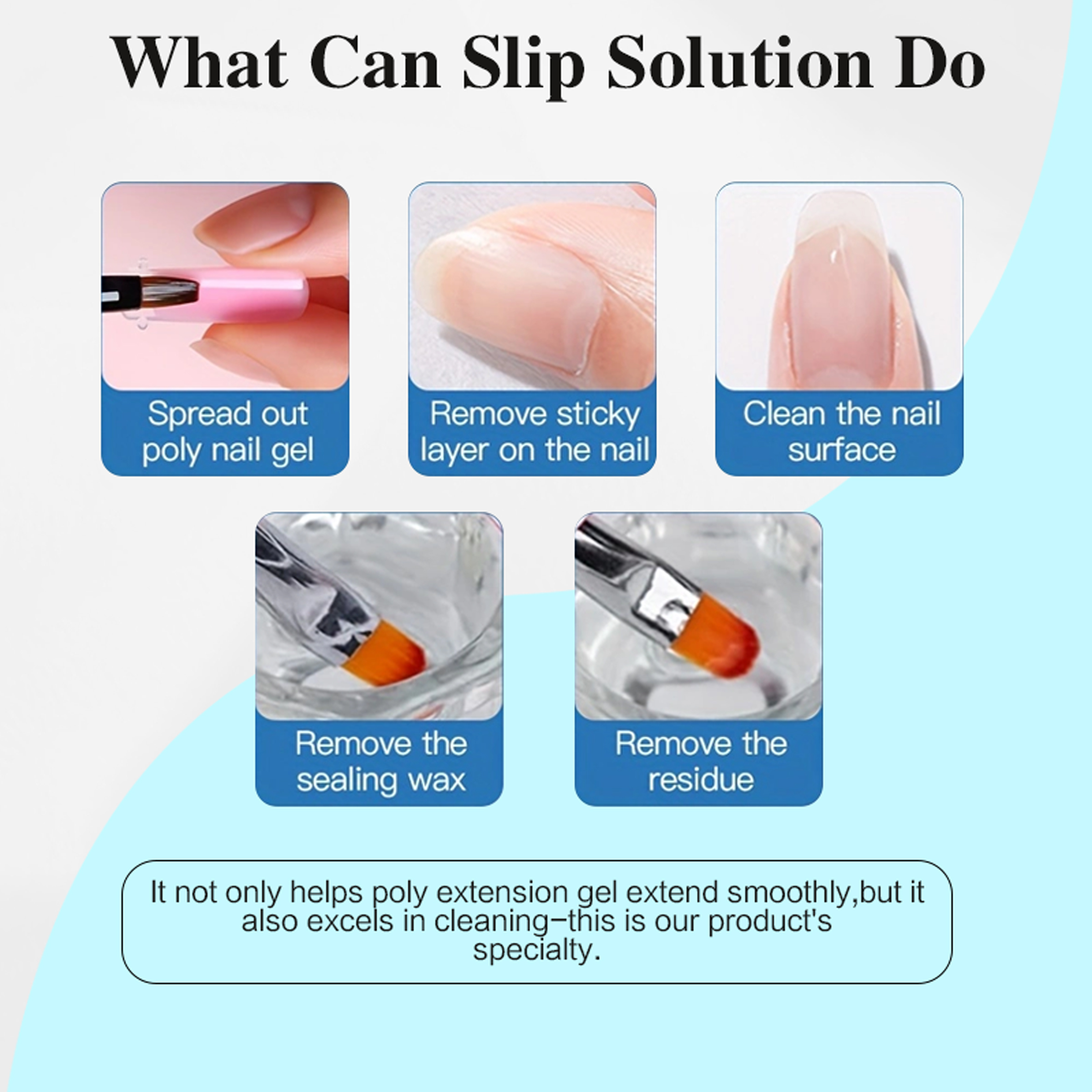 120ml Poly Nail Gel Slip Solut - Polygel Nail Kit incelemesi ve fiyatı