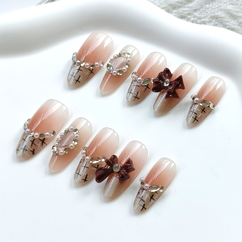 10 Pcs French Style Cute Diamo - Nail Art Elegan incelemesi ve fiyatı