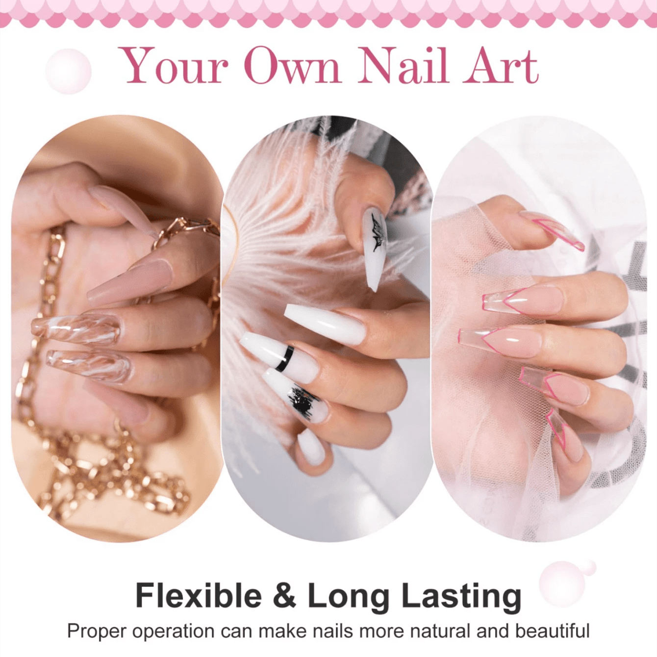 6 Colors Poly Extension Gel Na - Polygel Nail Kit incelemesi ve fiyatı