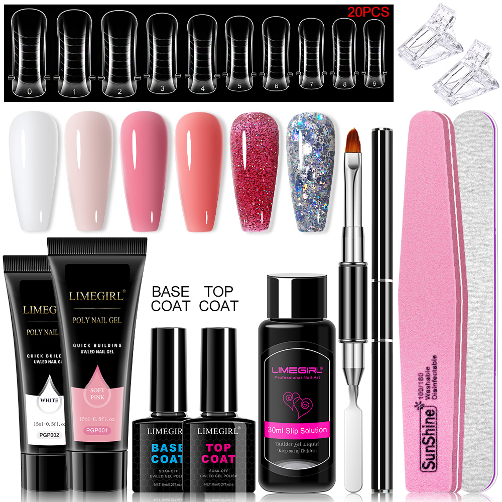 Poly Nail Gel Set for Extensio - Polygel Nail Kit incelemesi ve fiyatı