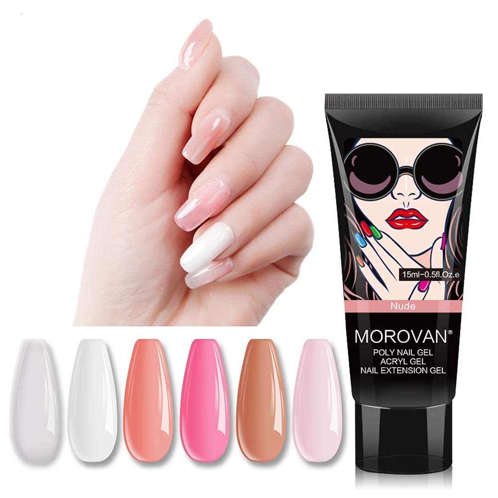 Poly Nail Gel Kit -6 Colors 0. - Polygel Nail Kit incelemesi ve fiyatı