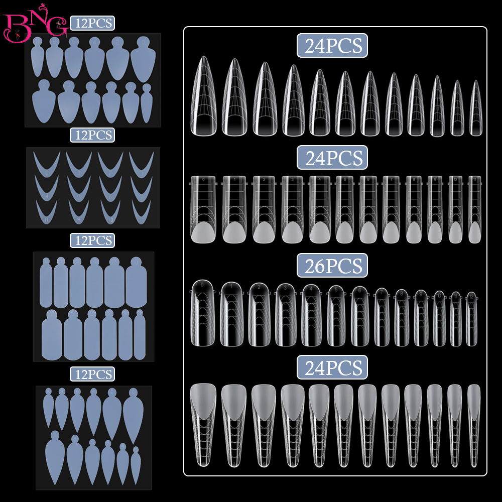 BNG 146Pcs Dual Forms Nails Mo - Polygel Nail Kit incelemesi ve fiyatı