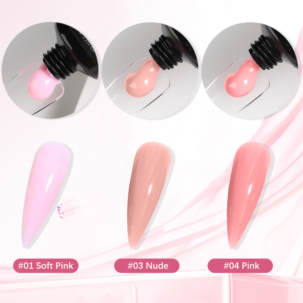 duolingdai 4 color poly Nail E - Polygel Nail Kit incelemesi ve fiyatı