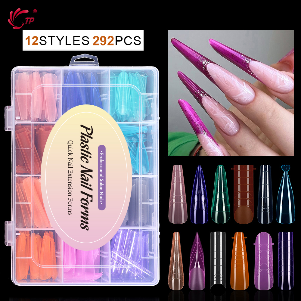 TP 292pcs/box Nail Dual Form S - Polygel Nail Kit incelemesi ve fiyatı