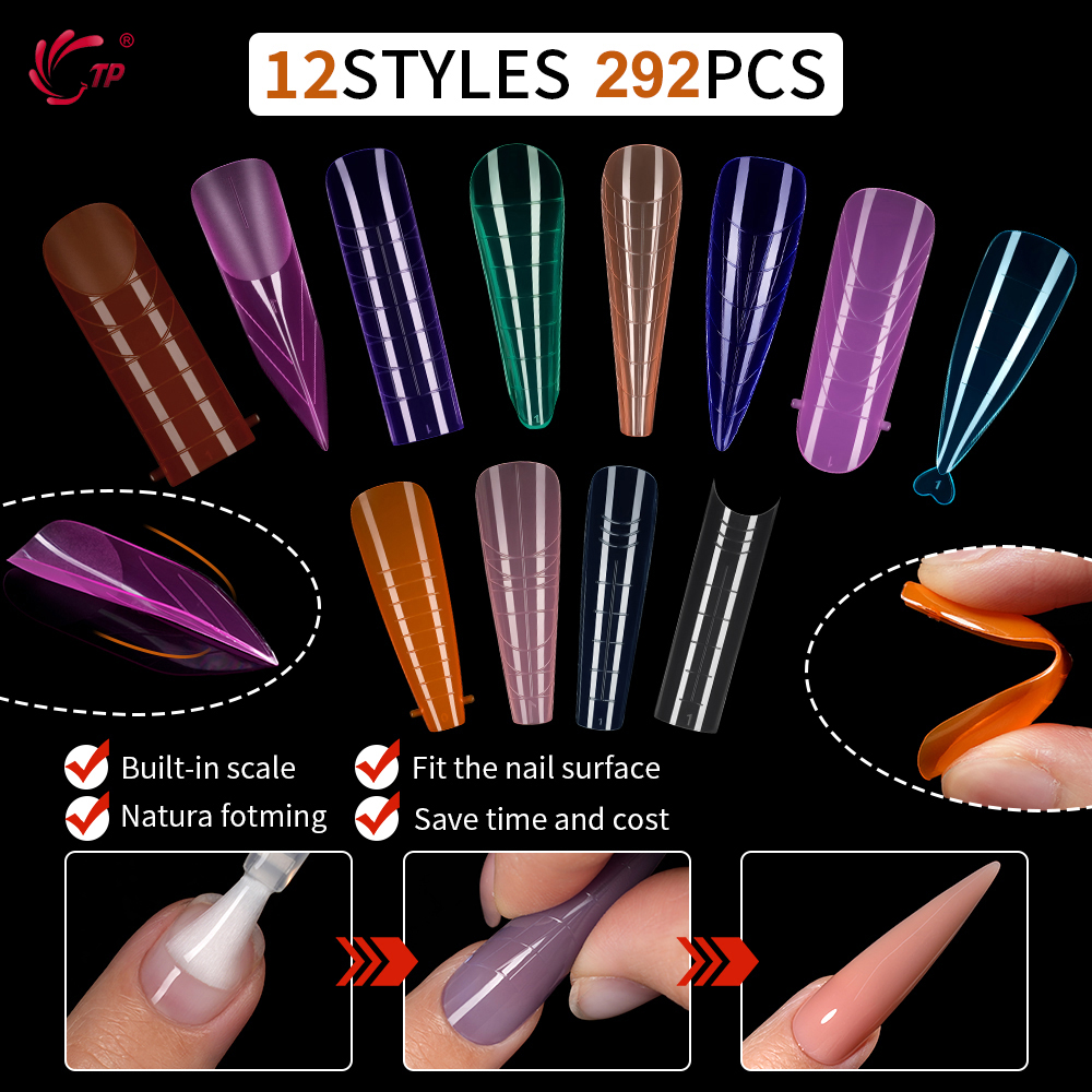 TP 292pcs/box Nail Dual Form S - Polygel Nail Kit incelemesi ve fiyatı
