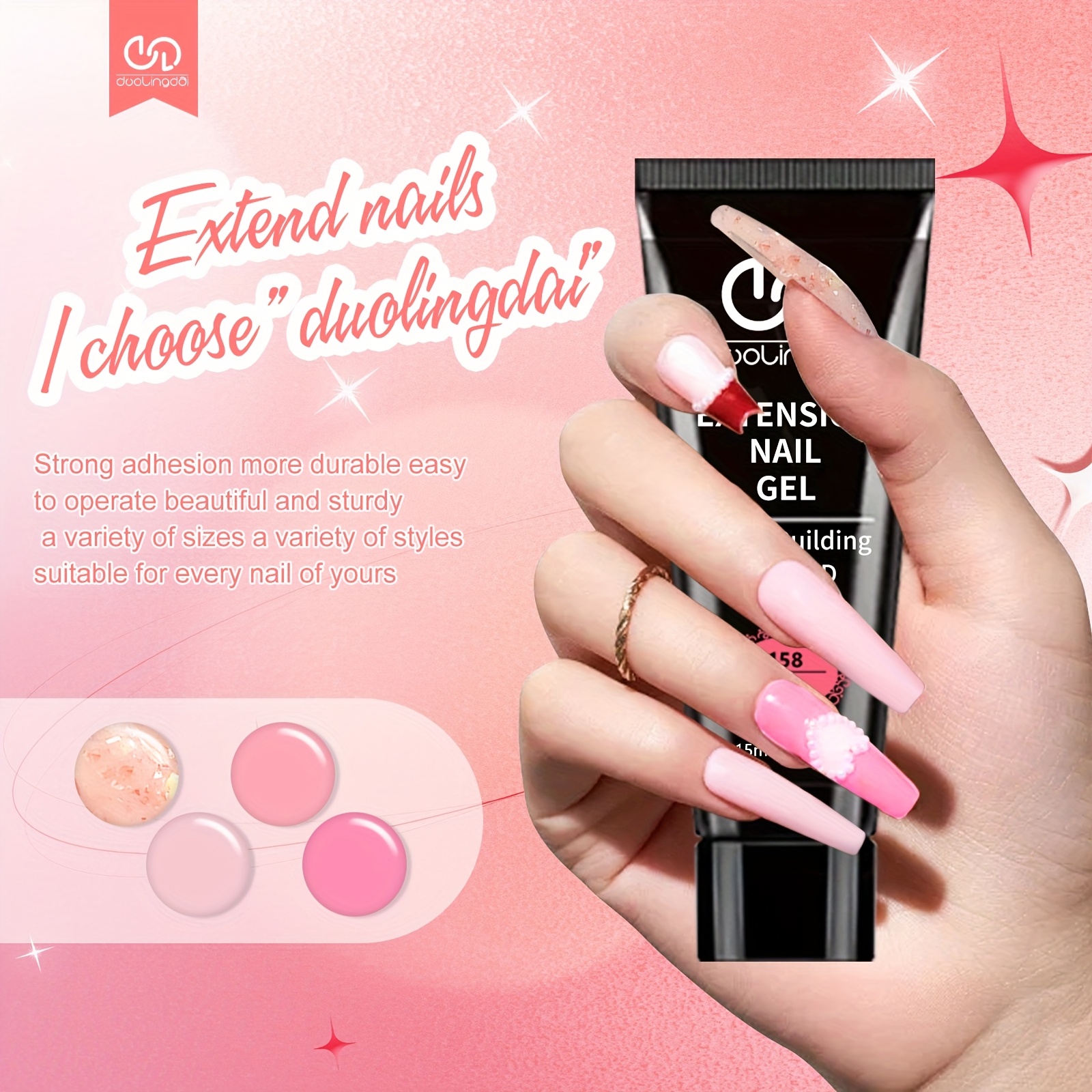 Poly Gel Nail Kit Starter with - Polygel Nail Kit incelemesi ve fiyatı