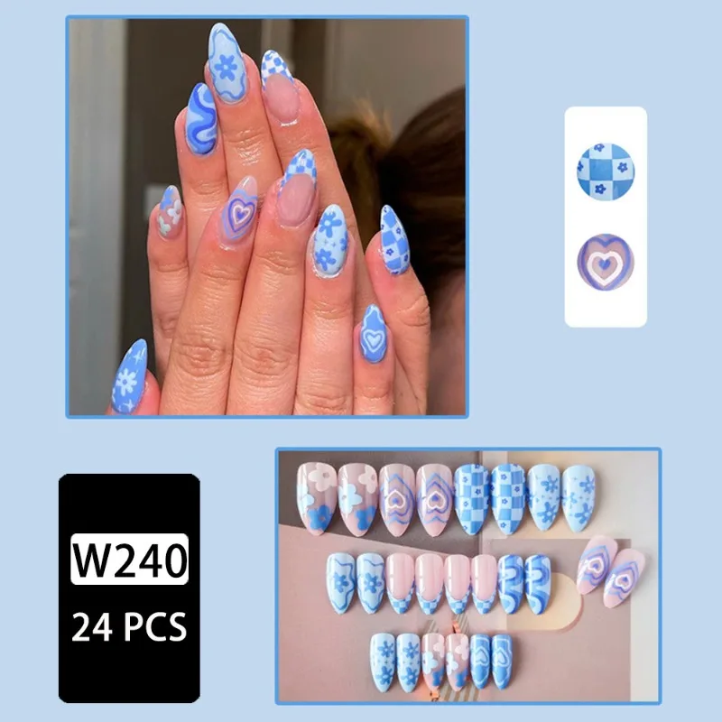 24 Pcs Press on Nails Love Des - Nail Art France incelemesi ve fiyatı
