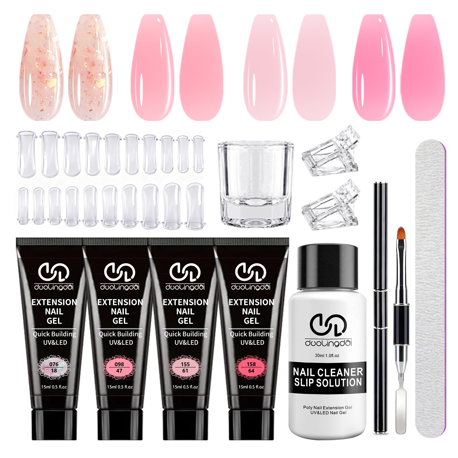 duolingdai Poly Gel Nail Kit S - Polygel Nail Kit incelemesi ve fiyatı