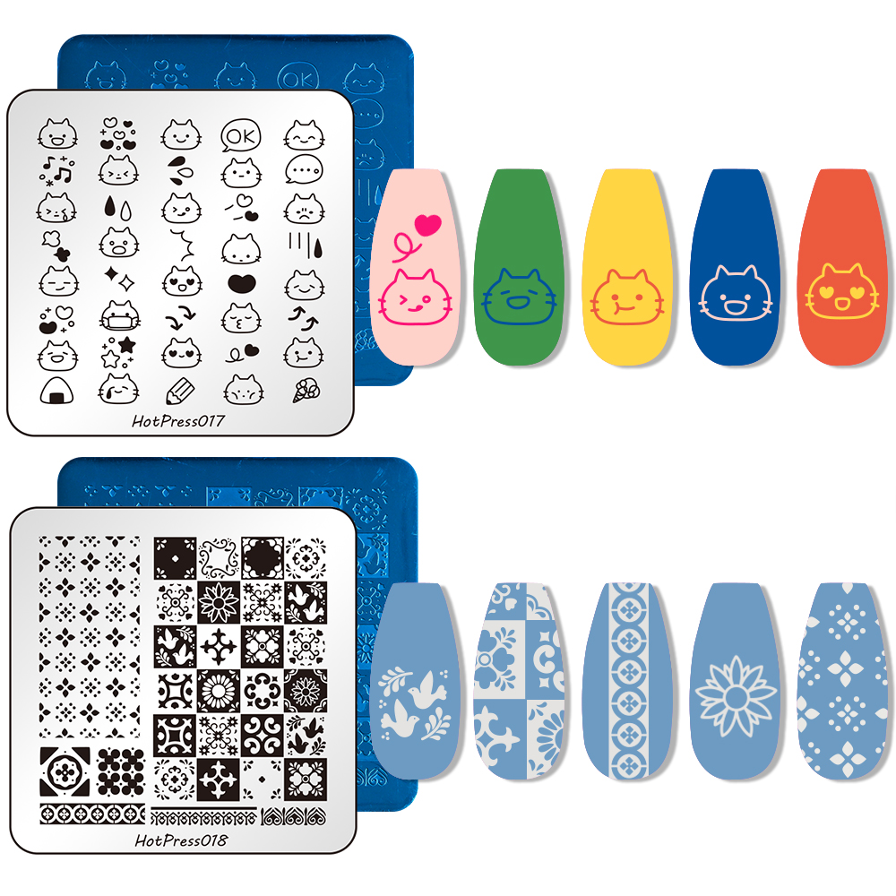 1pc 3D Cute Cat Patterns DIY N - Nail Art Vintage incelemesi ve fiyatı