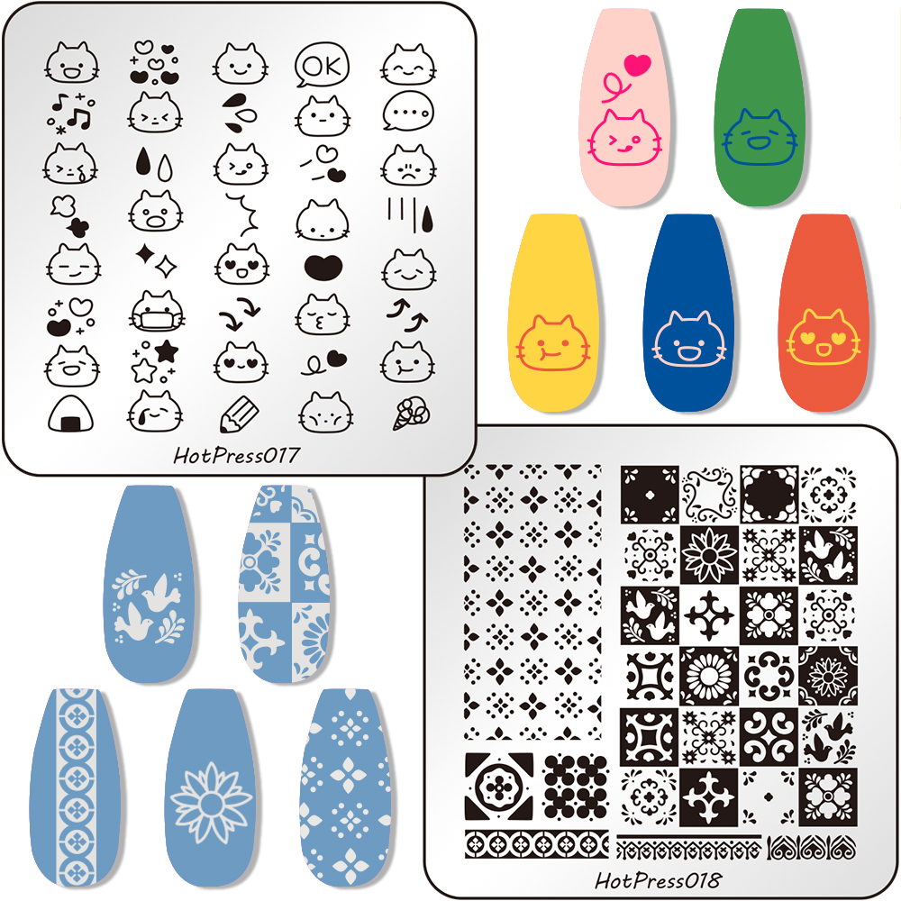 1pc 3D Cute Cat Patterns DIY N - Nail Art Vintage incelemesi ve fiyatı