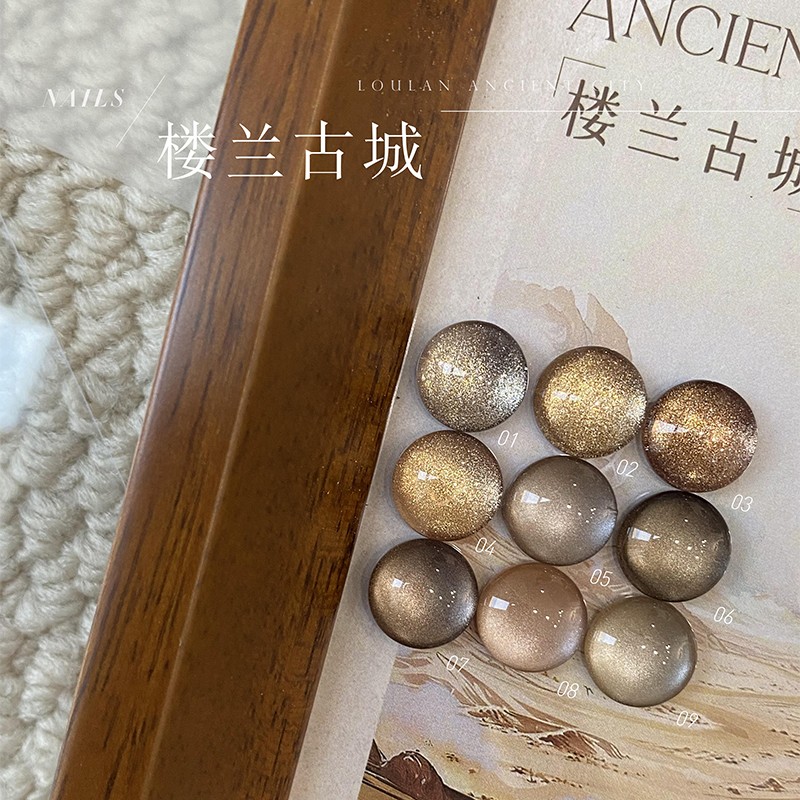 9 Colors Loulan Ancient City M - Nail Art Vintage incelemesi ve fiyatı