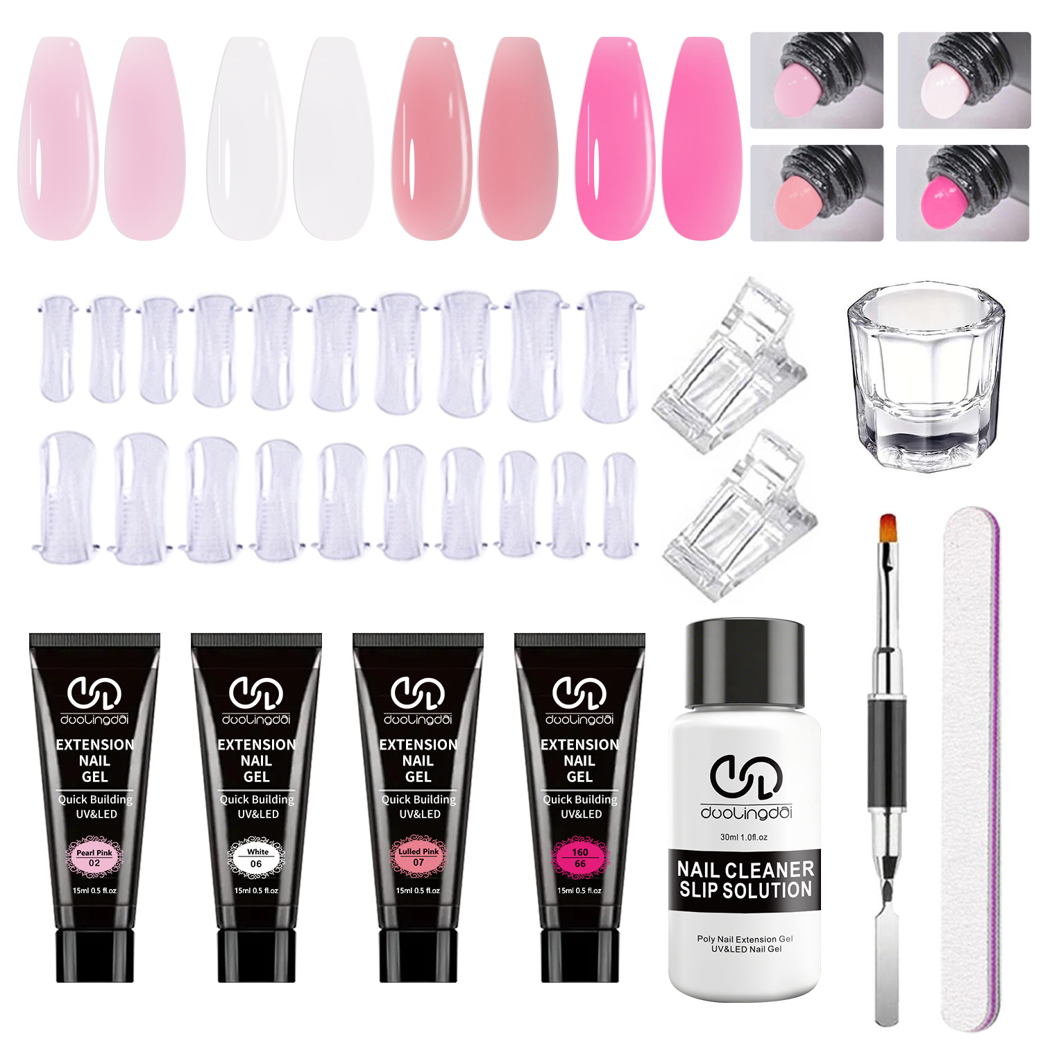 Poly Gel Nail Kit Starter: 4 C - Polygel Nail Kit incelemesi ve fiyatı