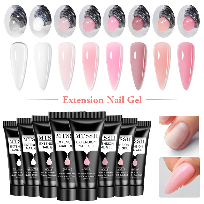 4/6/8PCS 20ml Poly Nail Extens - Polygel Nail Kit incelemesi ve fiyatı