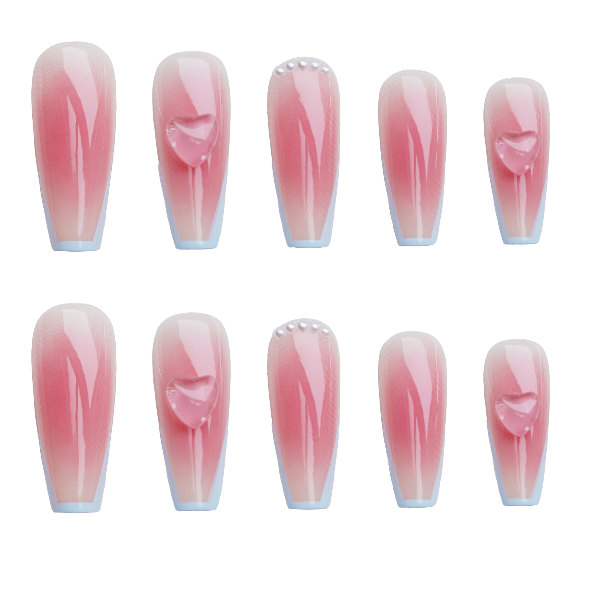 24Pcs/Box Blush France T Long  - Nail Art France incelemesi ve fiyatı
