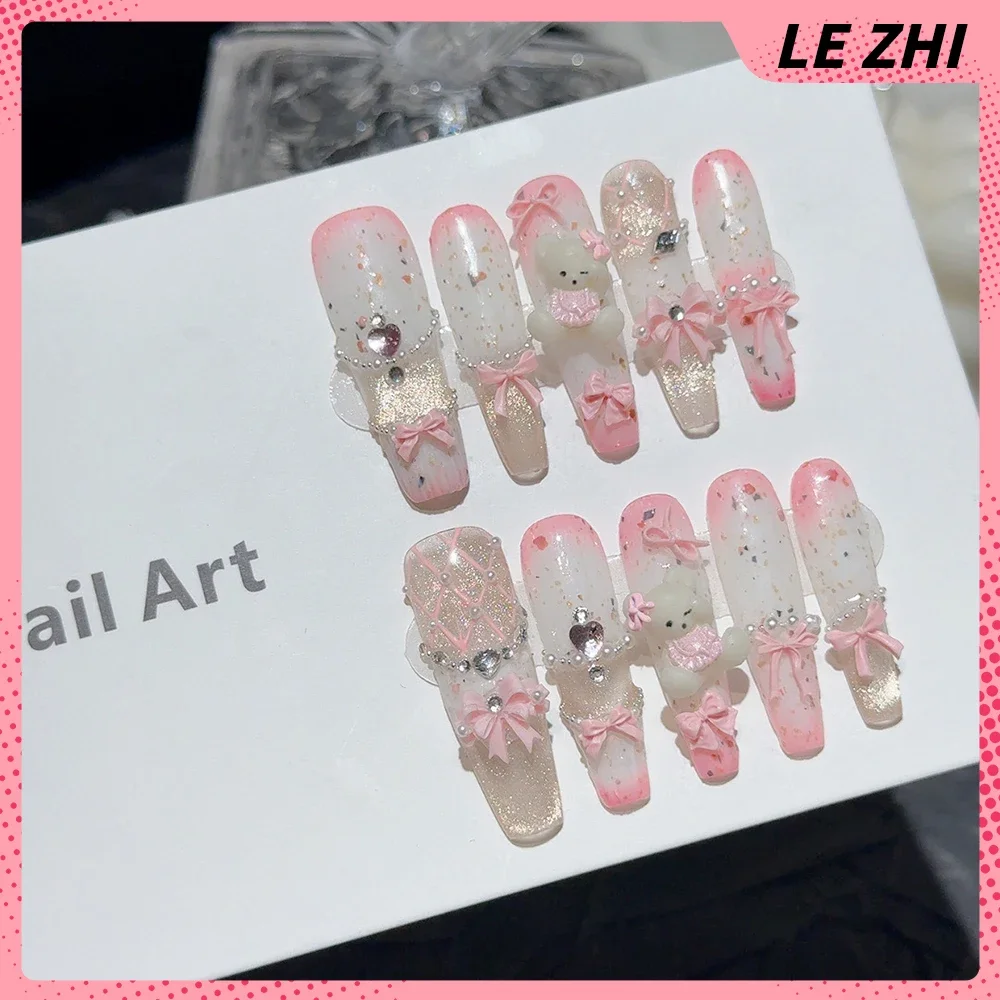 10Pcs Long Coffin Stiletto Lit - Nail Art France incelemesi ve fiyatı