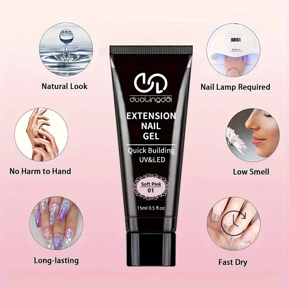 Poly for Nail Gel Kit, 4pcs Cl - Polygel Nail Kit incelemesi ve fiyatı