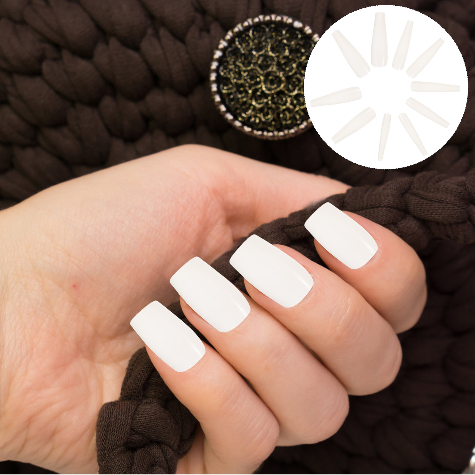 500Pcs Premium Ballet Fake Nai - Nail Art France incelemesi ve fiyatı