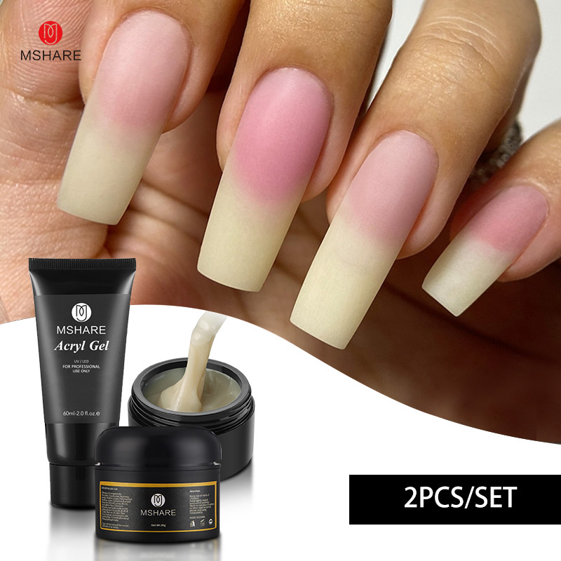MSHARE 2pcs/set 30g/60g Natura - Polygel Nail Kit incelemesi ve fiyatı