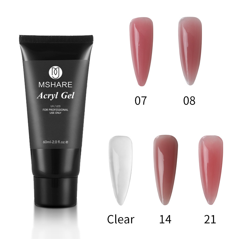 MSHARE 2pcs/set 30g/60g Natura - Polygel Nail Kit incelemesi ve fiyatı